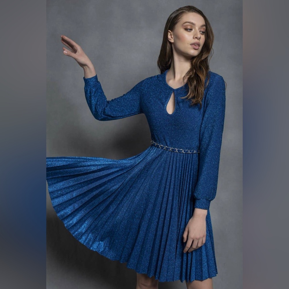 Shimmer Blue Dress